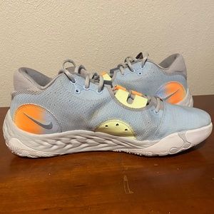 Nike PG 6 “Celestian Blue Peach Cream” Men’s Size 14 Wolf Grey Basketball Shoes